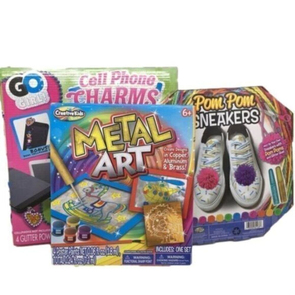 Kids Art Kits Activity Craft Lot New